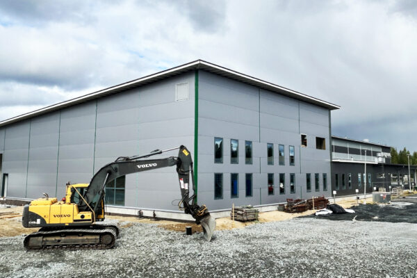 BerryGlade Oy tuotantotilojen laajennus